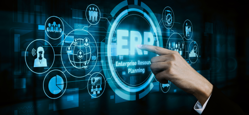 ERP deployment comparison showing security, uptime, customization, and integration features